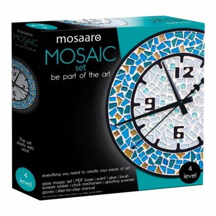 Mosaic set. Round clock  MA4001 - 1