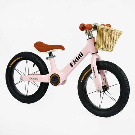 Велобіг "CORSO KIDDI" LT-14055 (1) магнієва рама, колеса надувні резинові 14’’, алюмінієві обода, пі - 1
