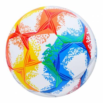 М'яч футбольний MS 3873 (12шт) розмір5, ПУ, 400-420г, ламінований, 1колір, в пакеті - 1