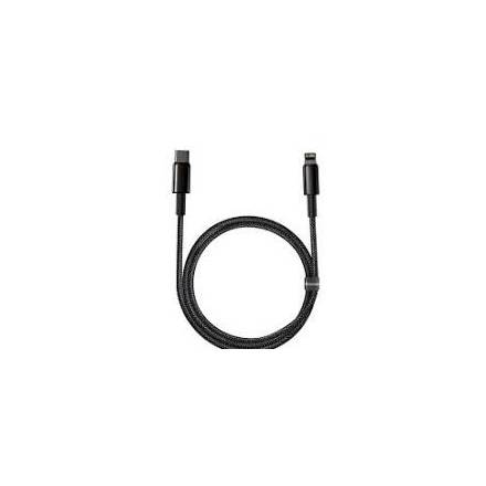 Кабель Baseus Tungsten Gold Type-C-Lightning 20W 1m Black (6953156232037) - 1