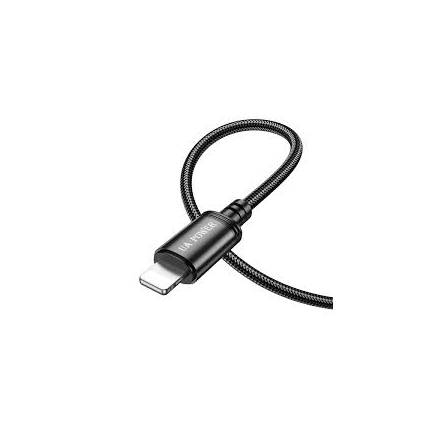 Кабель UA Power UP-01 Lightning Wind charging (Чорний) - 1