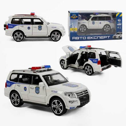 Машина 51282 "Авто Експерт", масштаб 1:32, світло, звук, інерція, відчиняються двері, багажни - 1