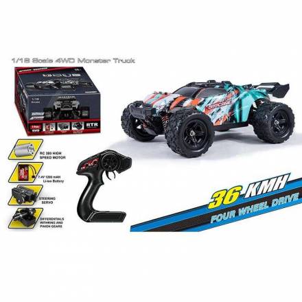 Машина на радіокеруванні HS 18322 (8) акумулятор 7.4 V, USB-кабель, пульт 2.4 G - 1