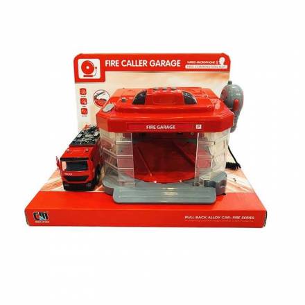 Паркинг батар. CLM-886/7/8/9 (12шт) 4вида, свет,звук, транспорт в наборе, в кор. 33,7*23,7*22,5см - 1