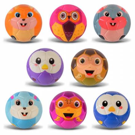 М'яч фомовий арт. PB1526 (48шт) розмір 15 см, MIX кольорів, пакет - 1