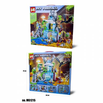 КОНСТРУКТОР MINECRAFT MG1215 (725 ДЕТАЛЕЙ) - 1
