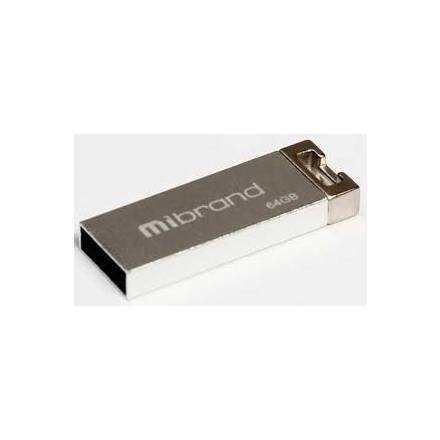 Флешка USB Mibrand Chameleon 64Gb Silver - 1
