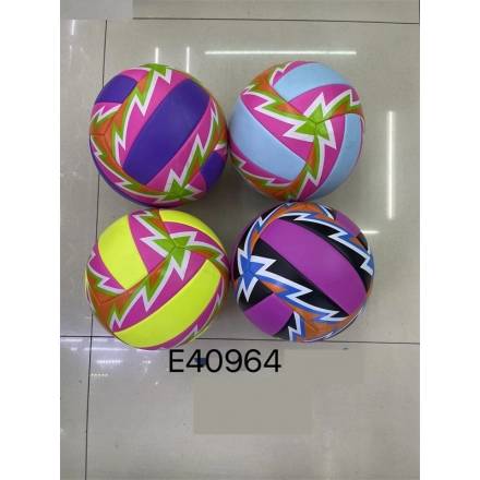 М'яч волейбольний арт.VB40964 (100шт) №5 PVC, 240 грам, MIX 4 кольори - 1