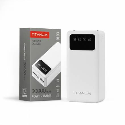 Батарея POWER BANK TITANUM TPB-OL03 30000mAh - 1