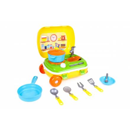 Іграшка "Кухня з набором посуду Технок" Арт.6078 - 1