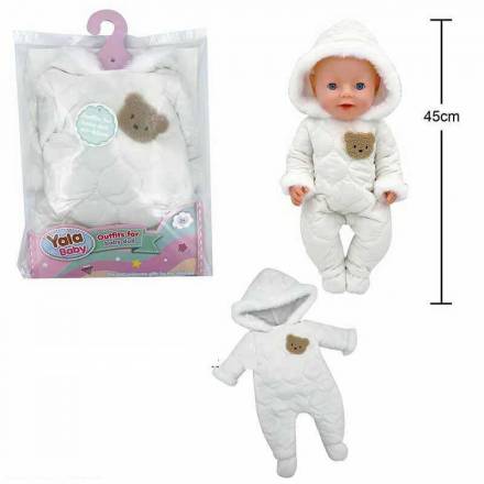 Одяг для пупса BLC 242 N (120) комбінезон, для ляльок зростом 40-45 см, у пакеті - 1