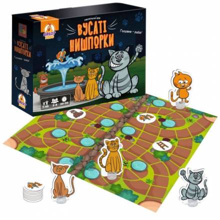 Гра настільна Vladi Toys маршрутна. Вусаті нишпорки VT8055-44 (укр) - 1