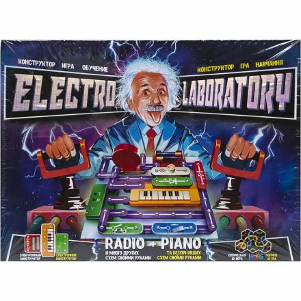 Електронний конструктор "Electro Laboratory. Radio+Piano" (5) /ELab-01-03 - 1