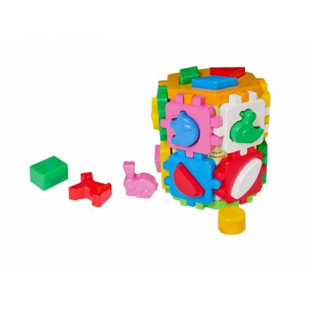 Іграшка куб "Розумний малюк Конструктор ТехноК" арт.2001 (22шт) - 1