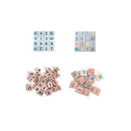 Деревянные детские кубики для малышей, ВП018 - 1