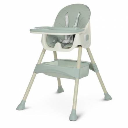 Стільчик M 4136-2 Beige (1шт) для годування, складаний, 5-ти точ. рем., в95-д76-ш61см - 1
