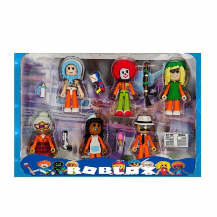 Набір героїв WL 24237 (96) 6 фігурок, кінцівки рухаються, середня висота фігурки: 7.5 см, зброя, акс - 1