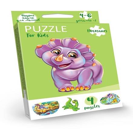 Розвиваючі пазли для малюків "Puzzle For Kids (для малюків)" с.2 (32)/PFK-05,06,07,08,09...12 - 1