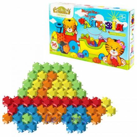 Мозаїка-пазли "Фантазія" 96 ел./39125 - 1