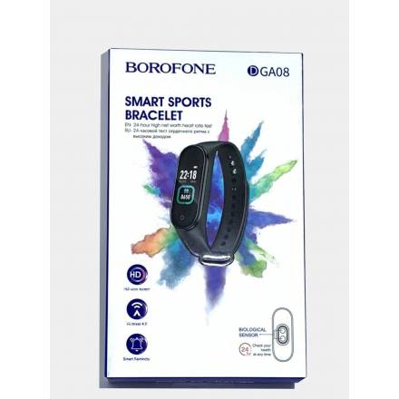 Смарт часы Borofone GA08 ( часы / пульс / уведомления / трекер ) - 1