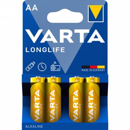 Батарейка VARTA 4106 (LR6) EXTRA LongLife 1х4 - 1