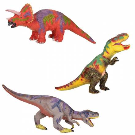 Тварини арт. Q9899-520A (24шт/2) динозавр, 3 види, звук, у пакеті 54 * 29 см, р-р іграшки - 50 см - 1