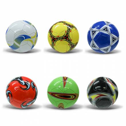 М'яч футбольний  арт. FB2334 (100шт) №5, PVC 270 грам, 6 mix - 1