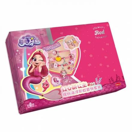 Бісер MER266-2 (24шт) браслети, підвіски, намистини, метал+пластик, в кор-ці, 22,5-17,5-3,5см - 1