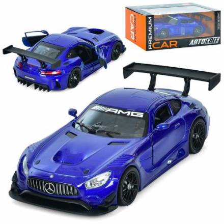 Машина AP-1913 АвтоСвіт, 1:24 Mercedes-AMG GT3,метал, 20см - 1