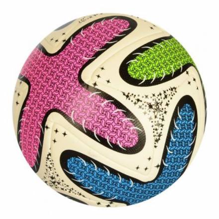 Мяч футбольный MS 1680 (50шт) размер 5, ПУ, 420г, 1 цвет, в кульке - 1
