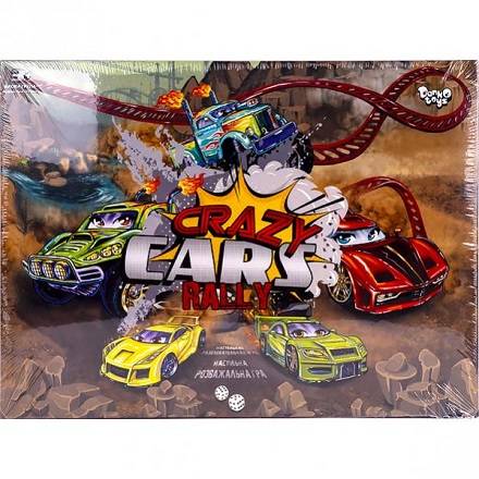 Настольная игра "Crazy Car Rally DTG93 - 1