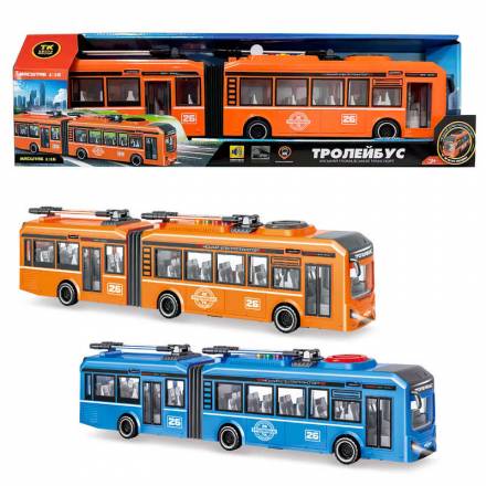 Тролейбус 26487 "Авто Експерт", 2 кольори, пісні, віршики - 1