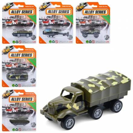 Машина KBC116-J військова техніка,7см,6 видів, на листі 15-12-4см - 1