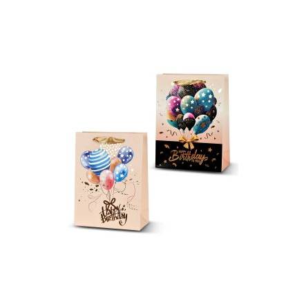 Пакет подарунковий паперовий L "Happy birthday" 31*40*12см R96724-L - 1