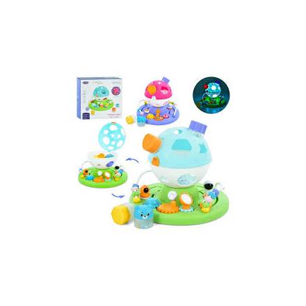 Сортер космічна планета QX-91215E муз.світ.2кол.кор.25,5*11,5*25,5 /24/ - 1