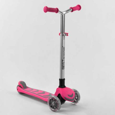 Самокат триколісний Y-00211 (4) Best Scooter, РОЖЕВИЙ - 1