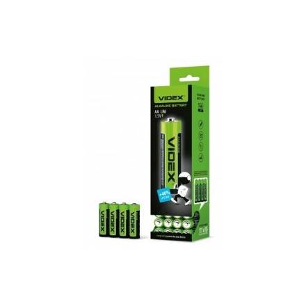 Батарейка Videx LR6/AA 4pcs SHRINK (60/720) - 1