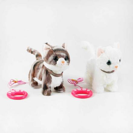 Улюбленець M 49125 (36) 2 види, "Котик", ходить, співає, реагує на дотик, співає пісні англійською, - 1