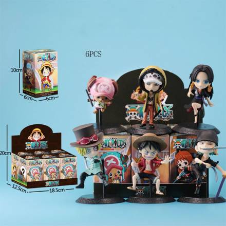 Герої арт. LZDH026 One Piece  розмір (6см) - 1