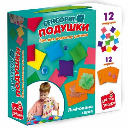 Гра розвиваюча Vladi Toys. Сенсорні подушки. VT1100-03 (укр) - 1