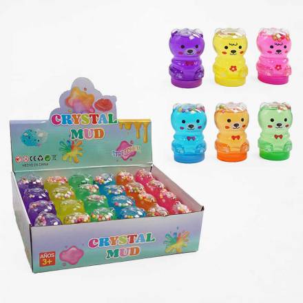 Лизун C 68861 (20) ЦІНА ЗА 24 ШТУКИ В БЛОЦІ, кульки, в коробці - 1