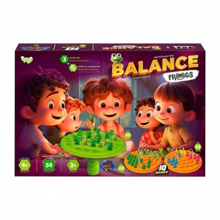 Розвиваюча настільна гра "Balance Frogs" велика (5)/BalF-02 - 1