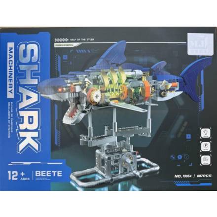 Конструктор 13054 (36) “Акула”, 687 деталей, підсвічування, рухливі елементи, в коробці - 1