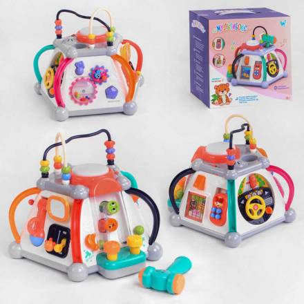 Музичний мультибокс 12892 (12/2) "WToys", ОЗВУЧУВАННЯ УКРАЇНСЬКОЮ МОВОЮ, світло, звук, в коробці - 1