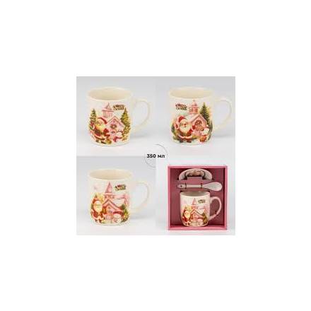 Посуд чашка 9250-032 Новорічна 350ml - 1
