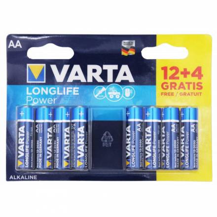 Батарейка VARTA 4906 (LR06) Long Life Power 1X16 - 1