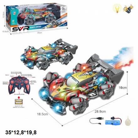 Р.К.Легкова-трюкач LM258-140 акум.світ.дим.дрифт.2кол.кор.35*12,8*19,8 /36/ - 1