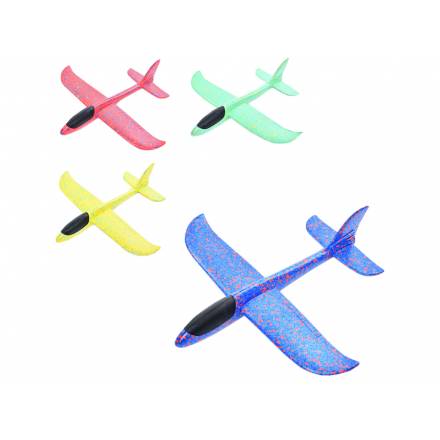 Літак TD2023122 (160шт) 49см, пінопласт, мікс кольорів, у пакеті, 15-49-4см - 1