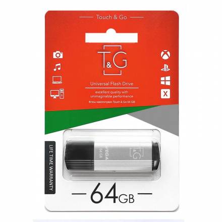 Флешка USB T&G 121 Vega серiя 16GB Silver - 1