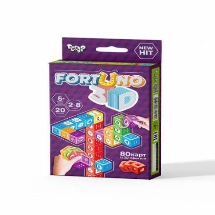 Настільна розвиваюча гра "Fortuno 3D" укр (32)/G-F3D-01-01U - 1